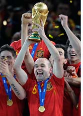 Spanien vann VM-guld. Foto: Scanpix