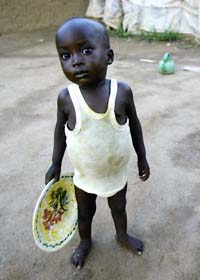 Svälten i världen har minskat det senaste året. Foto: George Osodi/Scanpix
