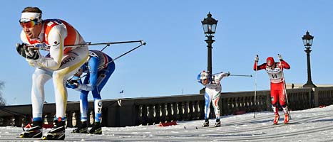 Emil Jönsson var starkast av alla vid slottet i Stockholm. Foto: Anders Wiklund/Scanpix