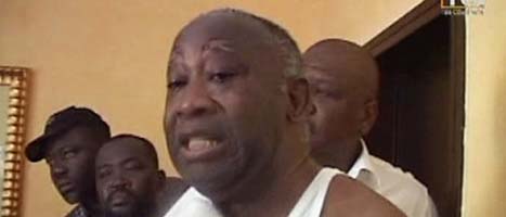 Laurent Gbagbo har gripits. Foto:Scanpix