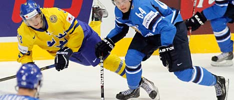 Finland vann VM-finalen mot Sverige med 6-1. Foto: Scanpix