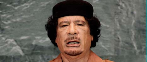 Muammar Gaddafi ska gripas. Foto: Richard Drew/Scanpix