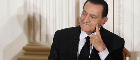 Hosni Mubarak. Foto: Charles Dharapak/Scanpix