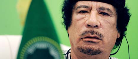 Muammar Gaddafi. Foto: Scanpix