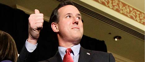 Rick Santorum. Foto: Jeff Robertson/Scanpix