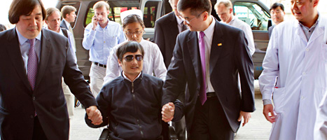 Chen Guangcheng säger att han vill lämna Kina. Foto: AP/Scanpix