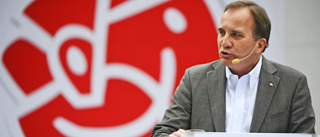 Stefan Löfven är ledare för Socialdemokraterna. Foto:Henrik Montgomery/Scanpix