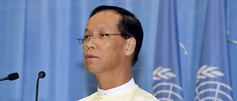 Burmas vicepresident Sai Mauk Kham. Foto: AP/Scanpix