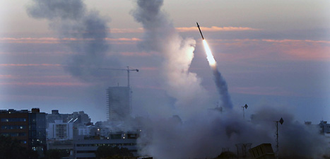 Det har varit hårda strider mellan Israel och Gaza den senaste veckan.
Foto: Tsafrir Abayov/Scanpix.