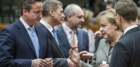 EUs ledare har träffats för att komma överens om nya bankregler. Foto: Geert Vander Wijngaert/Scanpix