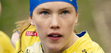 Tove Alexandersson var snabbast i världscuptävlingen i Nya Zeeland. Foto: Jens Lestrade/Scanpix.