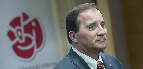 Stefan Löfven är ledare för Socialdemokraterna. Foto: Jonas Ekströmer/Scanpix.