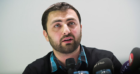 Omar Mustafa är besviken på Socialdemokraterna och lämnar partiet.
Foto: Jonas Ekströmer/Scanpix.