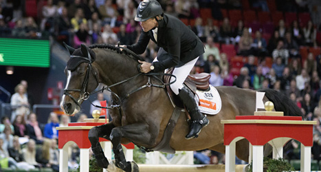 Rolf-Göran Bengtsson på hästen Casall La Silla. Foto: Adam Ihse/Scanpix