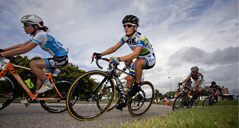 Emma Johansson cyklade i Vårgårda i augusti. I den tävlingen blev hon tvåa. Foto: Adam Ihse/Scanpix.