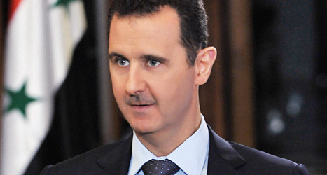 Syriens ledare Bashar al-Assad. Foto: Sana/Scanpix.