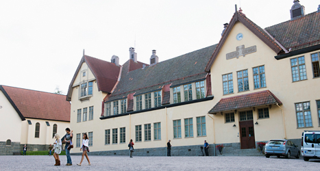 Privatskolan Lundsberg i Värmland öppnar igen på måndag.
Foto: Fredrik Sandberg/Scanpix.