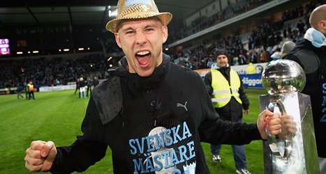 Magnus Eriksson är allsvenskans bästa spelare. Foto: Andreas Hillergren/TT.