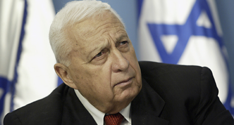 Ariel Sharon var en av Israels viktigaste politiker. Foto: Oded Balilty/TT.