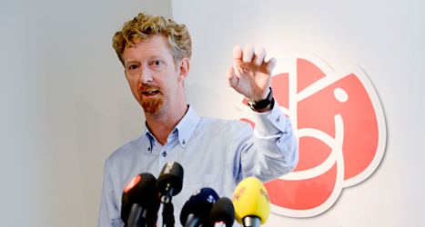 Jan Larsson leder Socialdemokraternas arbete inför valet. Foto: TT.