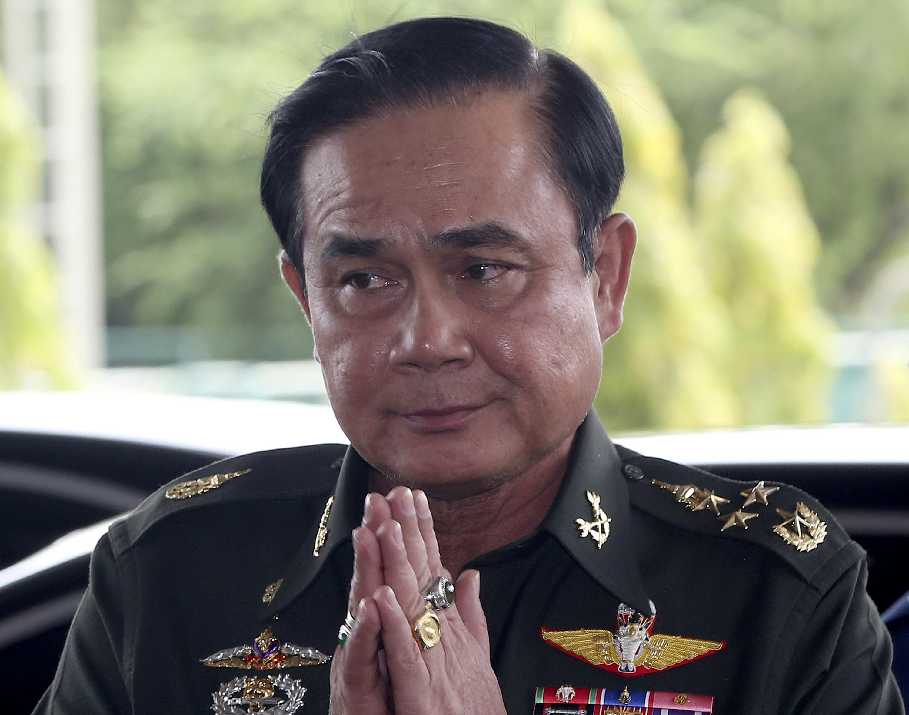 Prayut Chan-o-Cha blir Thailands nya ledare. Foto: Apichart Weerawong/TT