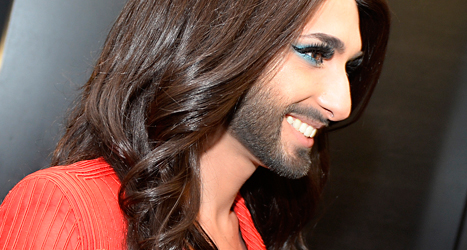 Conchita kommer till Pridefestivalen i Stockholm i sommar.
Foto: Walter Bier/TT.