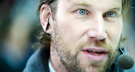 Peter Forsberg är en av Sverige bästa ishockeyspelare genom tiderna. Foto: Ludvig Thunman/TT.