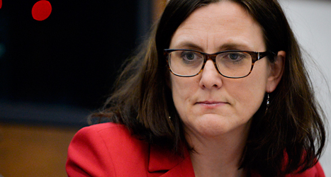 Cecilia Malmström är Sveriges politiker i Europas regering. Foto: TT