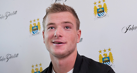 John Guidetti gör många mål i sitt nya lag Celtic. Foto: Jonas Ekströmer/TT.