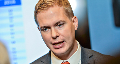 Utbildningsminister Gustav Fridolin. Foto: TT