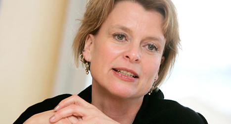 Åsa Regnér är barnminister i regeringen. Foto: TT