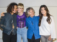 Neneh Cherry, Robyn, Gullan Bornemark och Carola Häggkvist