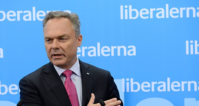 Folkpartiets ledare Jan Björklund