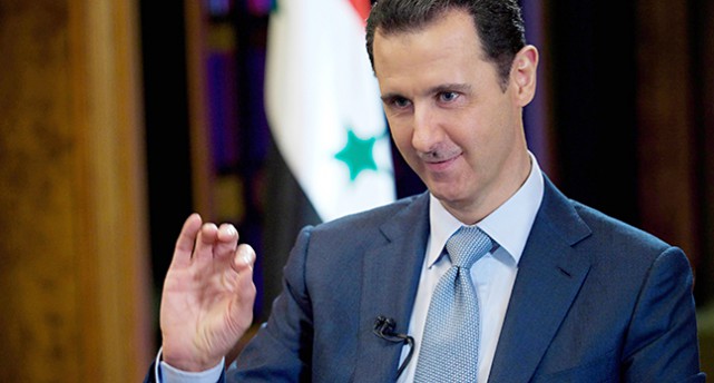 Syriens ledare Bashar al-Assad.