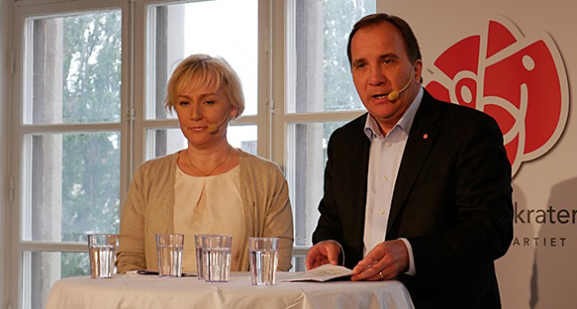 Helene Hellmark Knutsson och Stefan Löfven