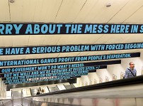 Reklam i tunnelbanan