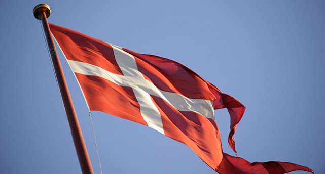 Danska flaggan.
