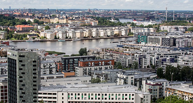 Utsikt över Stockholm