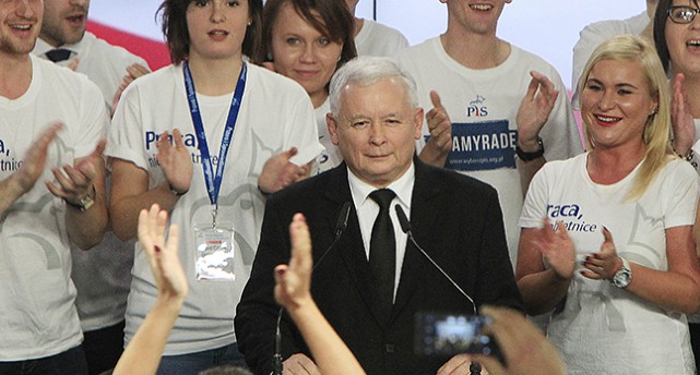 Den polske politikern Jaroslaw Kaczynski.