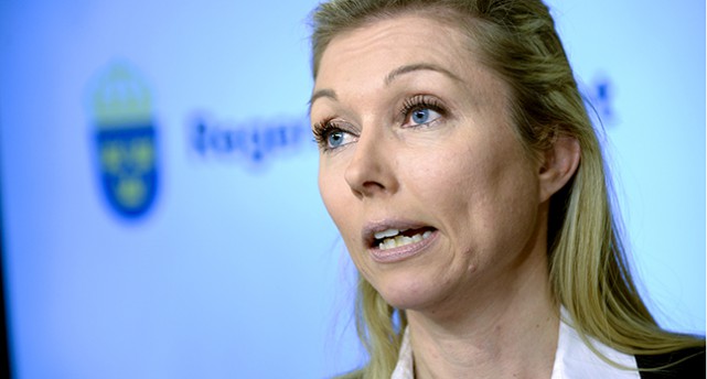 Porträtt på Linda Staaf
