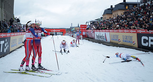 Majken Caspersen Falla, Ingvid Flugstad och Stina Nilsson.