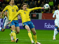 Zlatan och Emil Forsberg