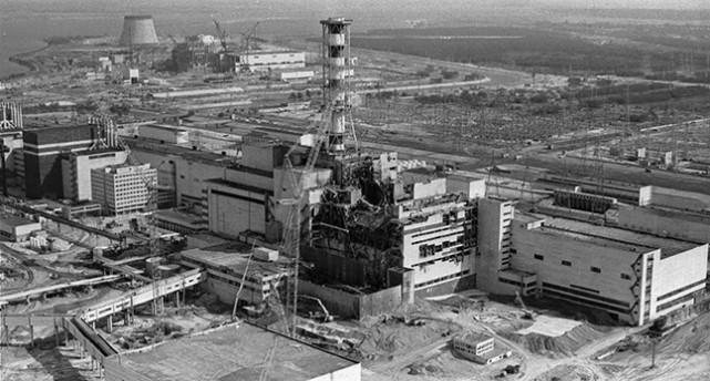 Kärnkraftverket i Tjernobyl