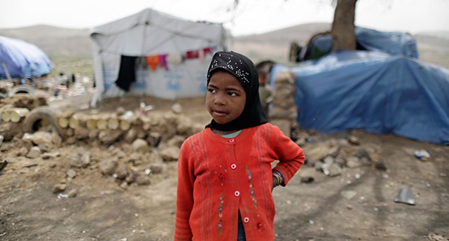 flyktingläger i Jemen