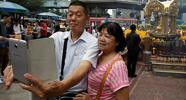 Turister i Bangkok