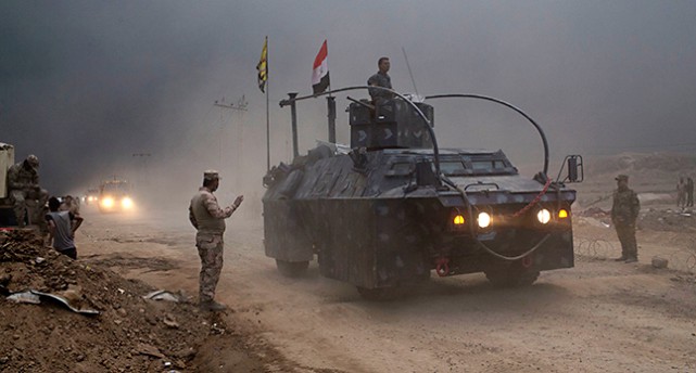 En irakisk stridsvagn