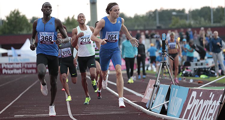 Andreas Kramer i rekordloppet