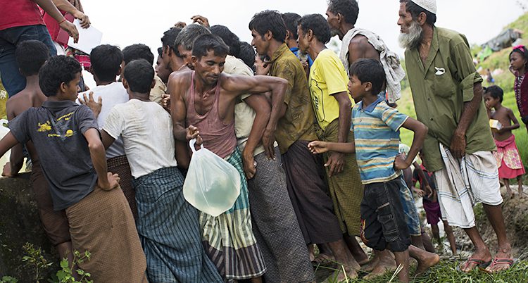Människor som flytt från Burma
