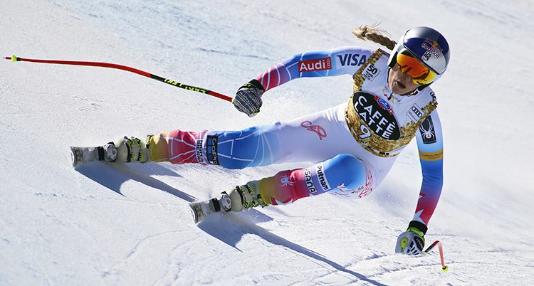 Lindsey Vonn i skidbacken