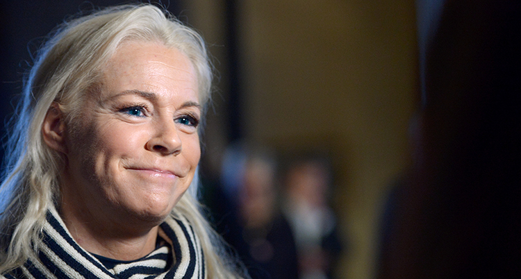 Sångerskan Malena Ernman